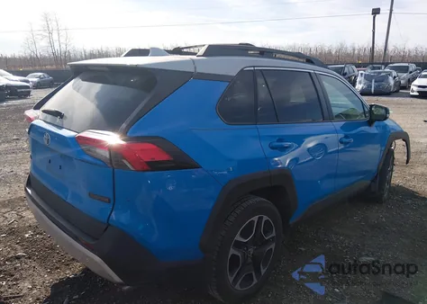 2019 Toyota Rav4 Adventure z USA, uszkodzony, nr VIN 2T3J1RFVXKW025124